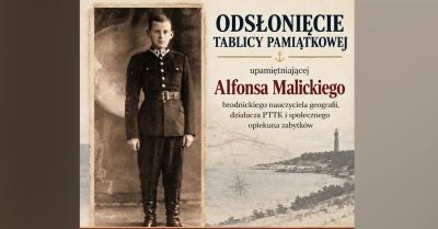 Tablica i wystawa przypomną historię Alfonsa Malickiego