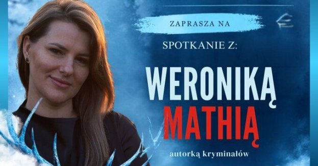 13 października o godz. 17.30 w Sali Wielkiej Pałacu Anny Wazówny w Brodnicy odbędzie się spotkanie z Weroniką Mathią, autorką powieści kryminalnych z Iławy.